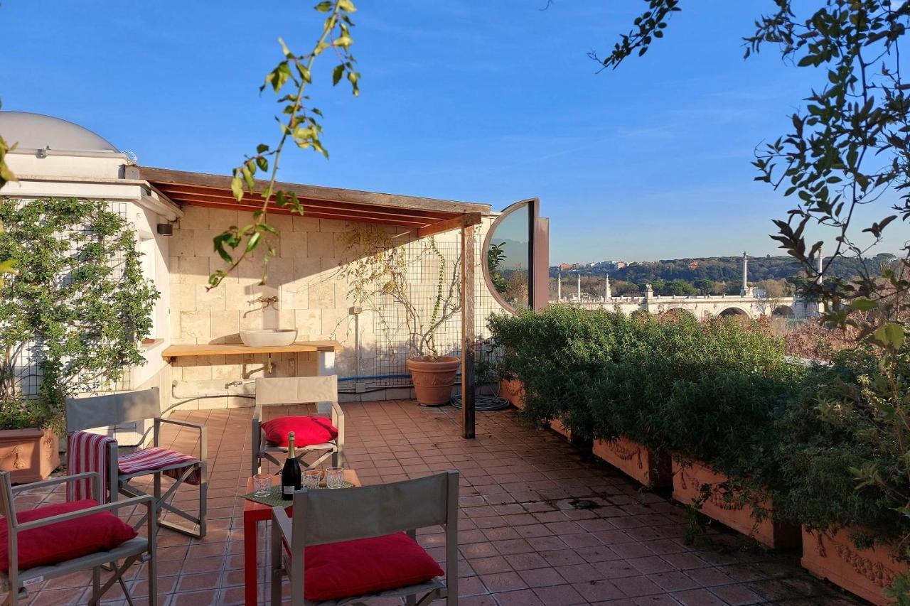 Beautiful Loft In Ponte Milvio With Terrace Lejlighed Rom Eksteriør billede