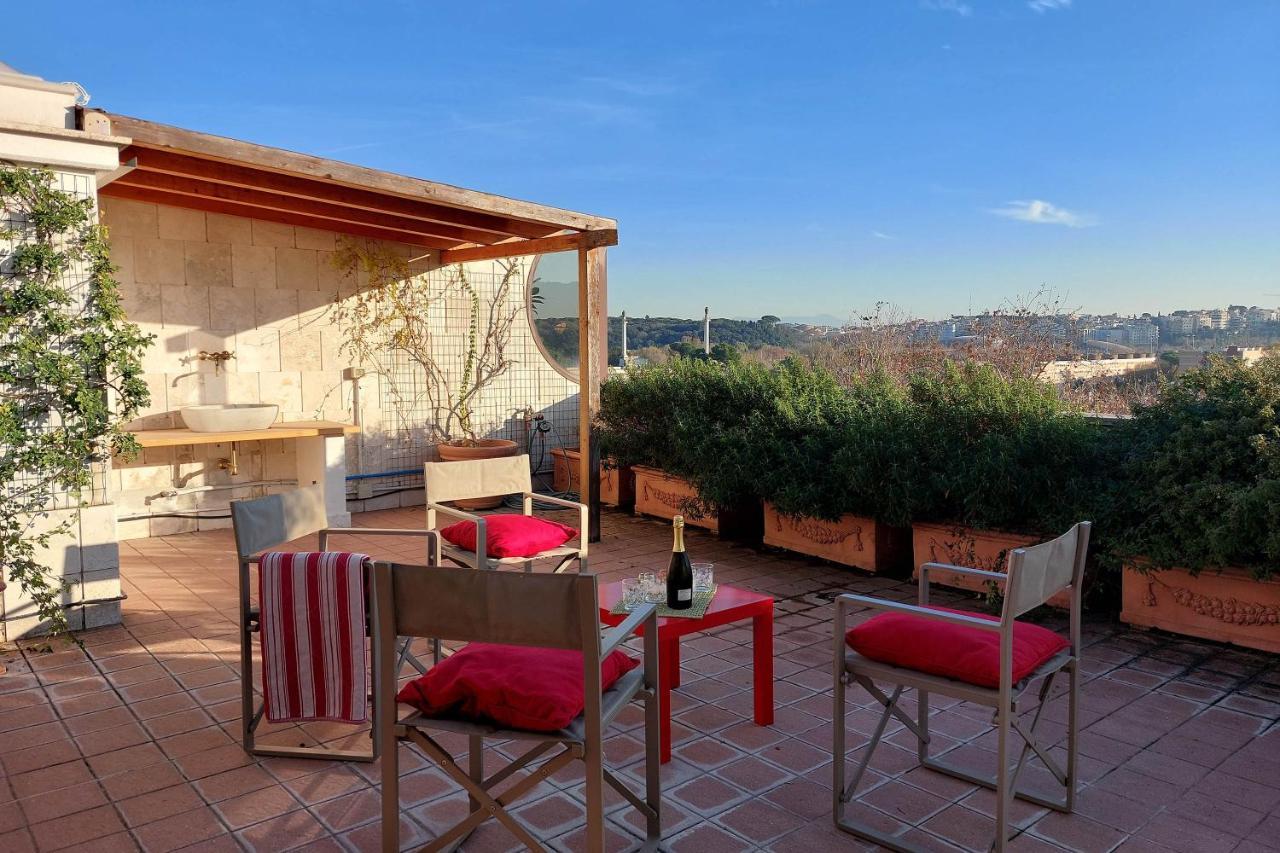 Beautiful Loft In Ponte Milvio With Terrace Lejlighed Rom Eksteriør billede