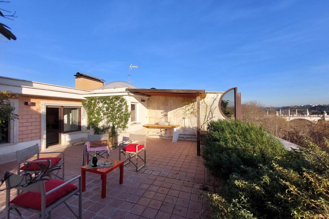 Beautiful Loft In Ponte Milvio With Terrace Lejlighed Rom Eksteriør billede