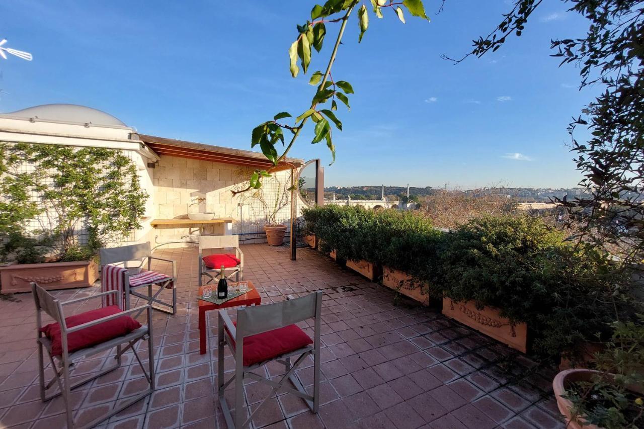Beautiful Loft In Ponte Milvio With Terrace Lejlighed Rom Eksteriør billede