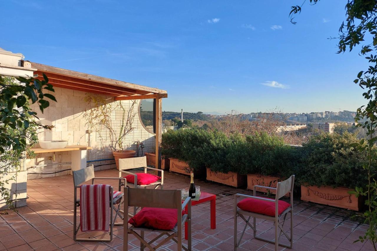 Beautiful Loft In Ponte Milvio With Terrace Lejlighed Rom Eksteriør billede